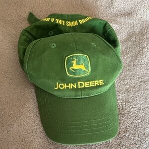 John Deere Green Cap with Yellow Logo